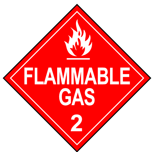 Class 2.1 - Flammable Gas