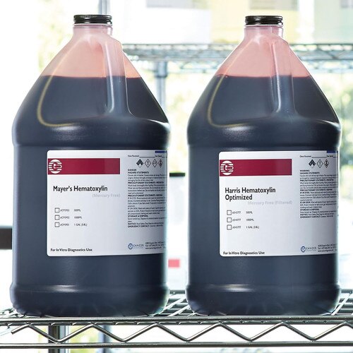 Mayer & Harris Hematoxylin 1 Gallon on shelf