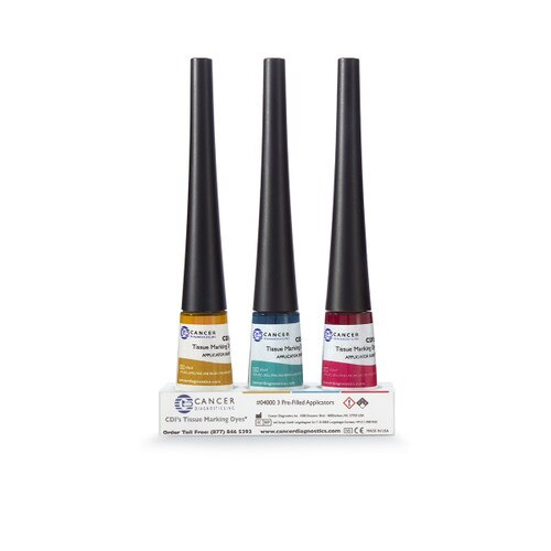 CDI's Tissue Marking Dyes, Applicator Series, 3 Color Tray