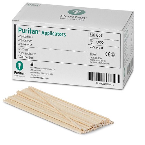 Wood Applicator Stick, Barrel Shape