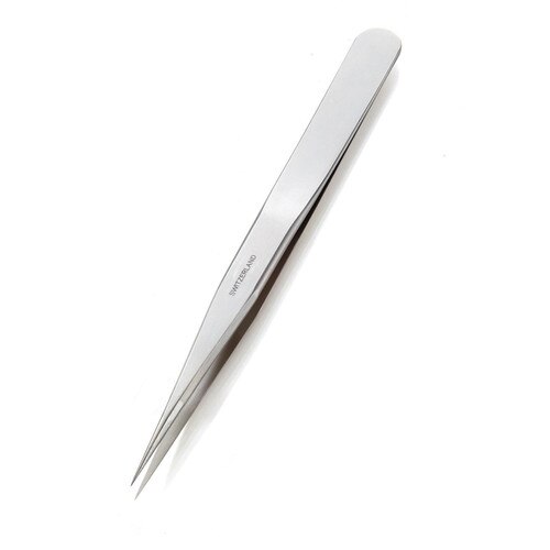 Swiss Jeweler Style Forceps Ultra Fine Point