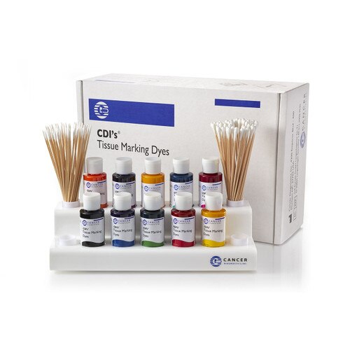Tissue Dye Kit, Acrylic Tiered, 10