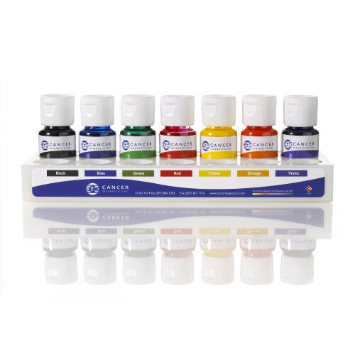 Half oz Tissue Dye Kit, 7-Color