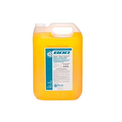 BacDown Disinfectant, Detergent, CS/4