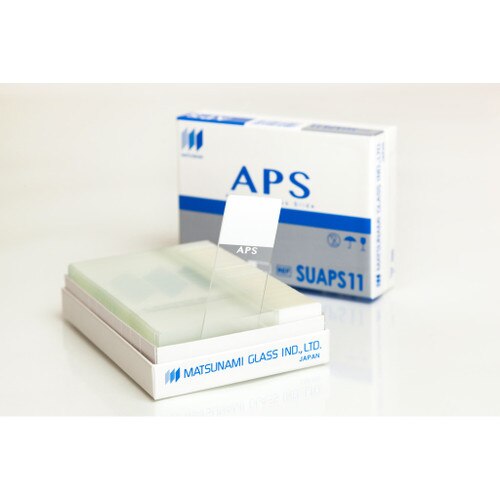 Matsunami APS Adhesion Slide outisde of box