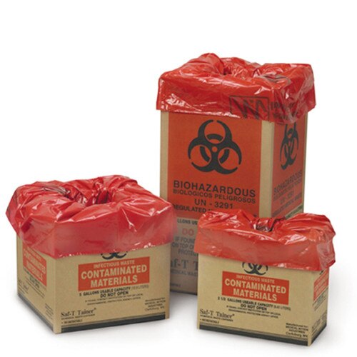 Biohazard Waste Containers