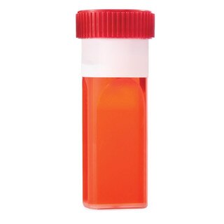 Red Cap Empty 4-Slide Jars