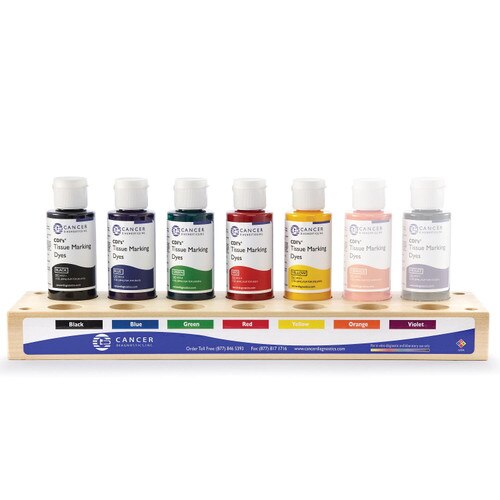 Tissue Marking Dye 5 Color Kit With Wood Tray