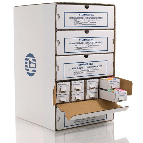 Cassette Storage Files Double Half Drawer