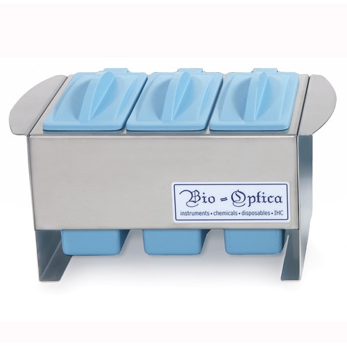 3-Place Slide Stain Set with Hinged Dishes
