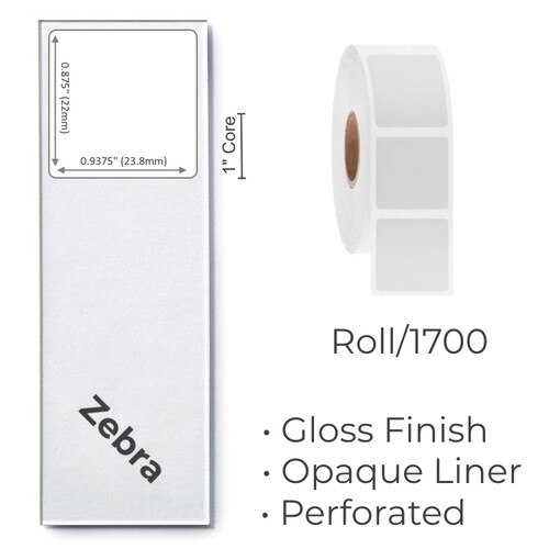 IHC Slide Labels 1" Core, 1 Across Roll/1700, .9375 x .875 Cancer