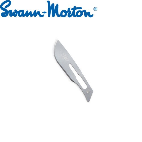 Swann-Morton® #22 Carbon Steel Scalpel Blade