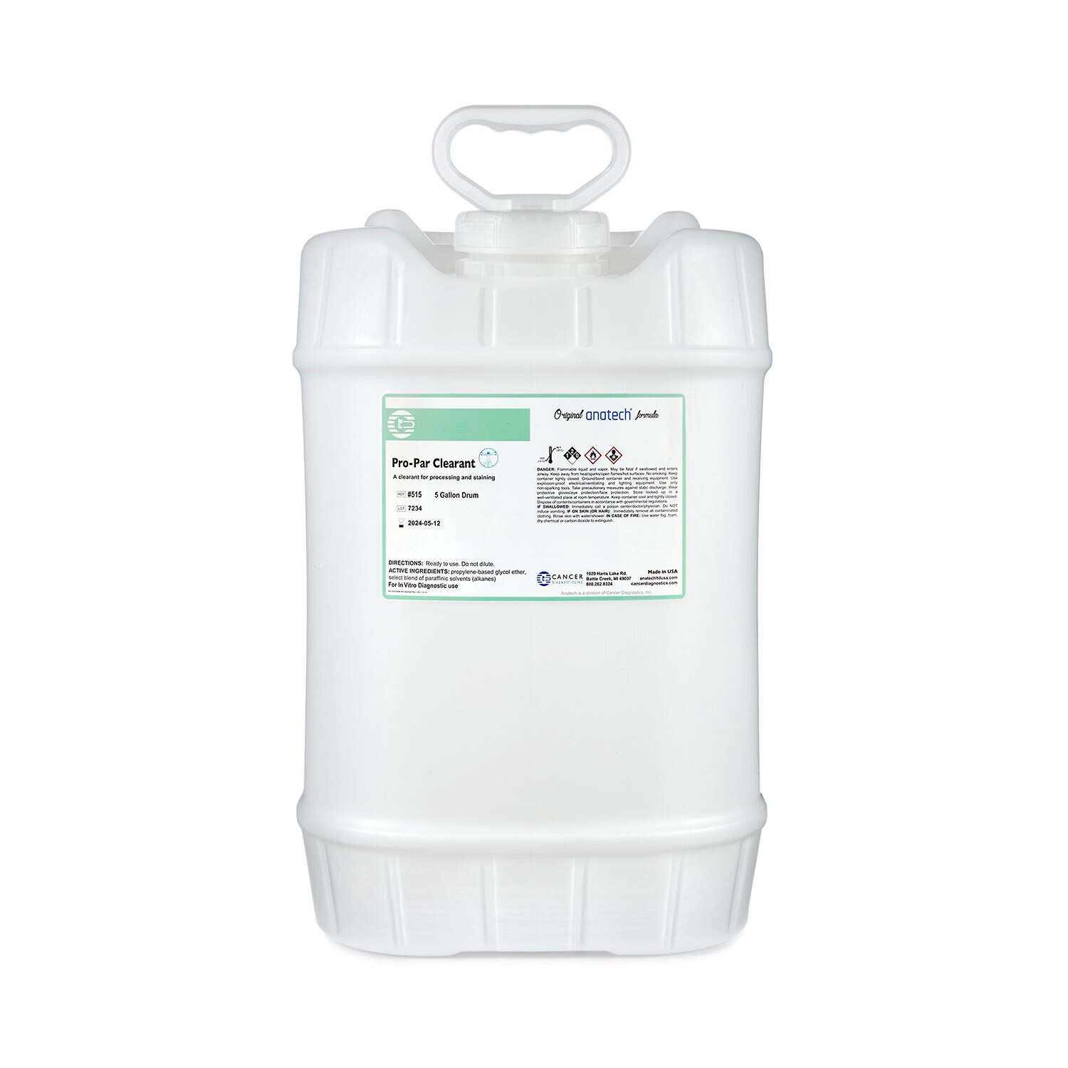 Clearing Agents | Cancer Diagnostics, Inc.
