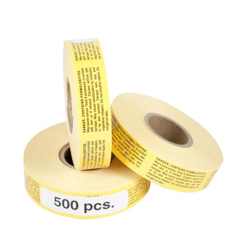 Formalin NBF Hazard Warning Labels