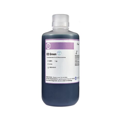 EZ Green A counterstain for EZ Mucicarmine