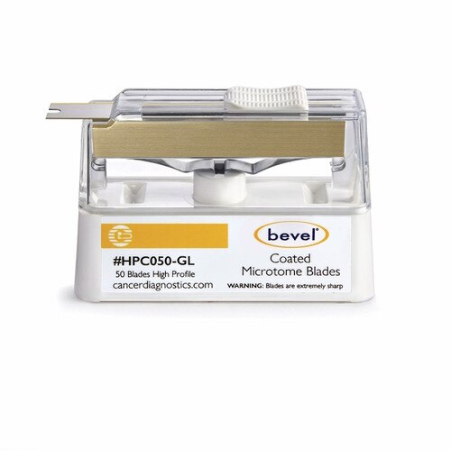 Microtome Blades, Bevel-Gold, High-Profile