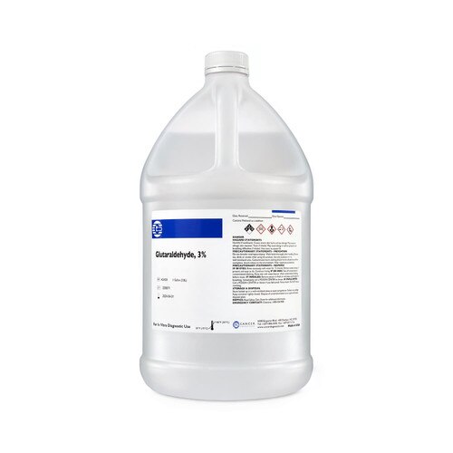 3% Non-Buffered Glutaraldehyde, 1 Gallon