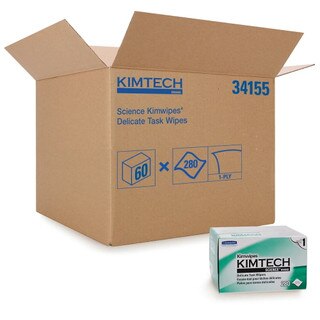 Kimtech™ Science Wipes, Delicate Task Wipers Case of 60 boxes