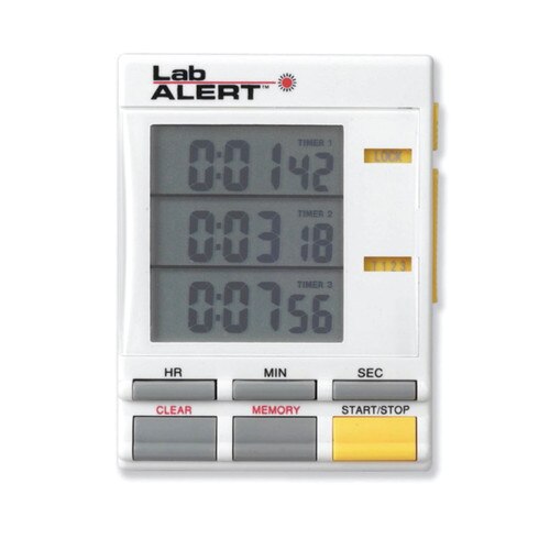 Lab Alert Tripple Timer Clock