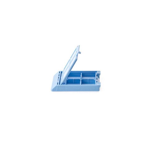 4 Comp. Mesh Biopsy Cassette Blue
