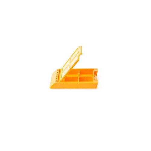 4 Comp. Mesh Biopsy Cassette Peach