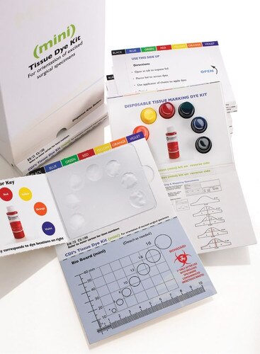 MOHS Kit, CDI's Tissue Marking Dye