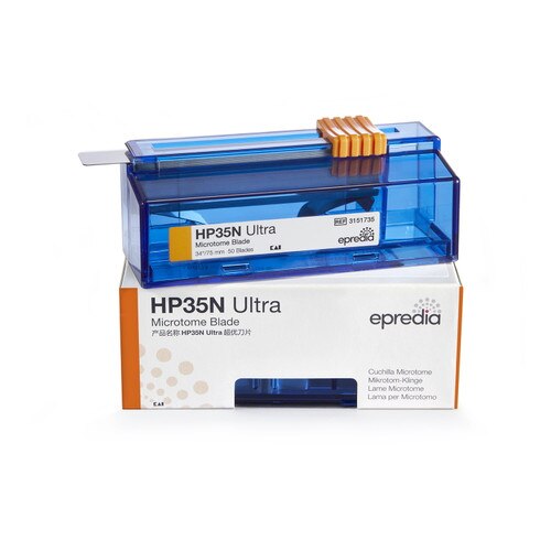 Microtome Blades, Orange, Epredia HP35N, High-Profile