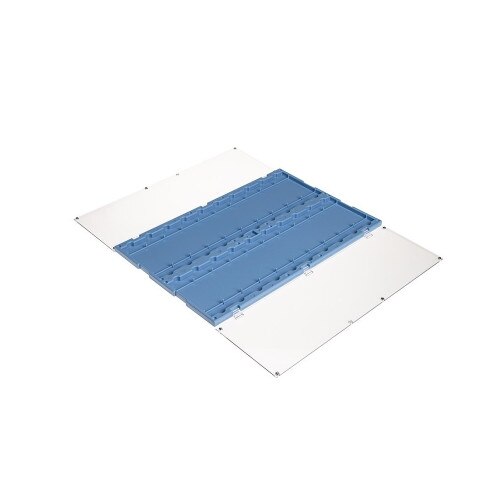 Plastic Slide Folders Blue