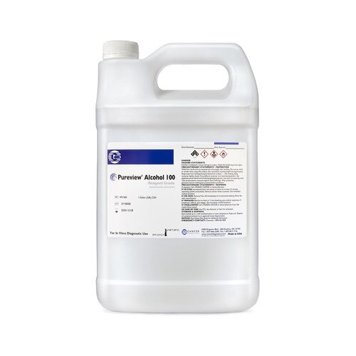 Pureview Alcohol 100% Case of 4 Gallons
