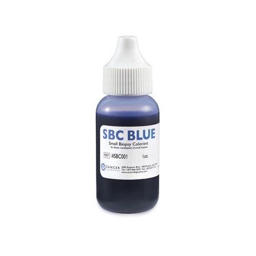 SBC Blue, Small Biopsy Colorant 1oz Bottle
