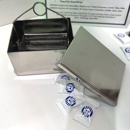 30 Slide Staining Rack (Stainless Steel), with (Stainless Steel) Dish ...