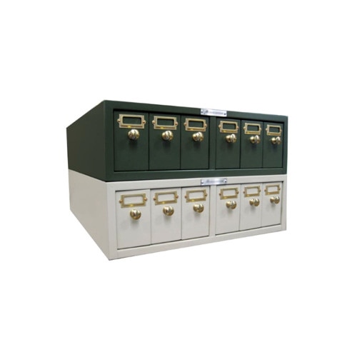 Slide Genie™ Metal Storage Cabinet Green