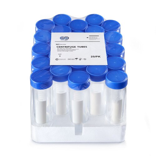 SmoothSpin centrifuge tubes 25pk SSCT050