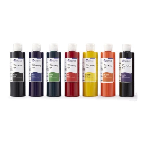 Set of 7, 8oz Tissue Marking Dye