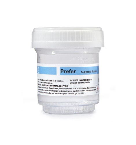Pre-Filled Prefer Fixative 60mL Jars