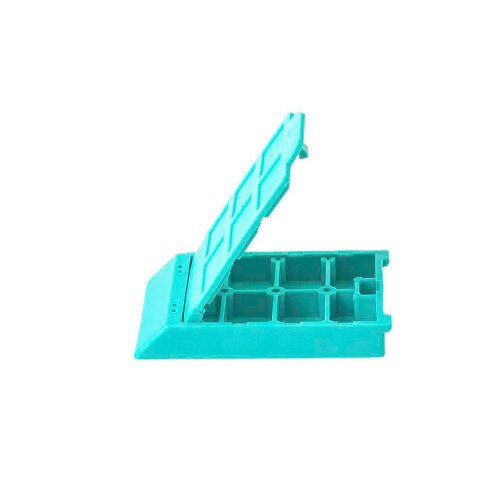 6 Comp. Mesh Biopsy Cassette Aqua